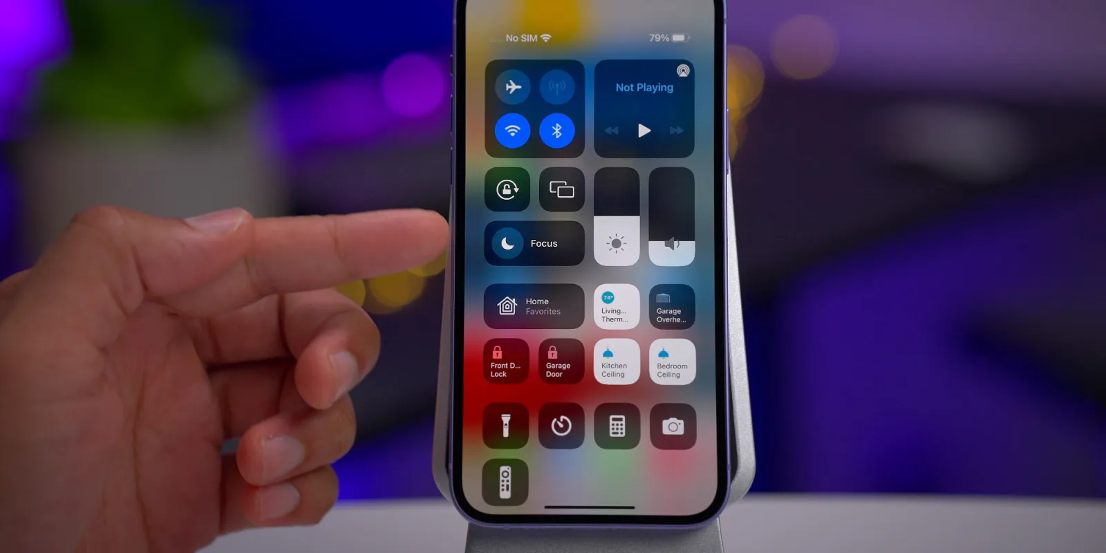 control center ios