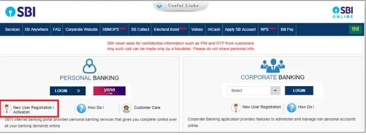 sbi net banking