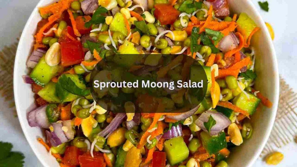 Sprouted Moong Salad