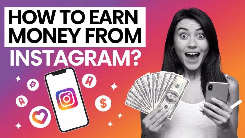 Making money on instagram